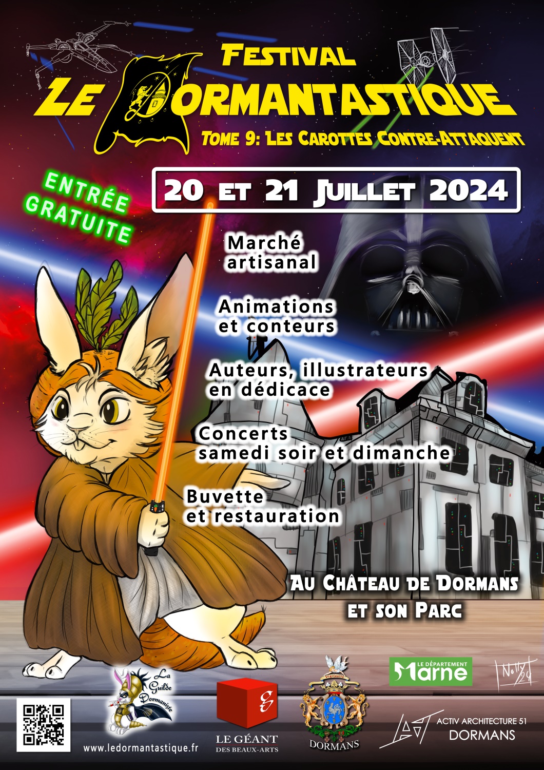Affiche Le Dormantastique 2024